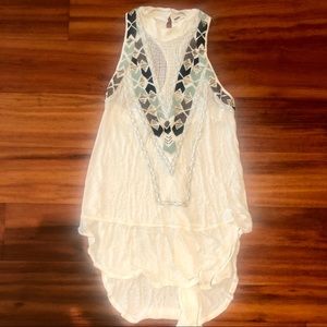 Free People High Neck Racerback Tank